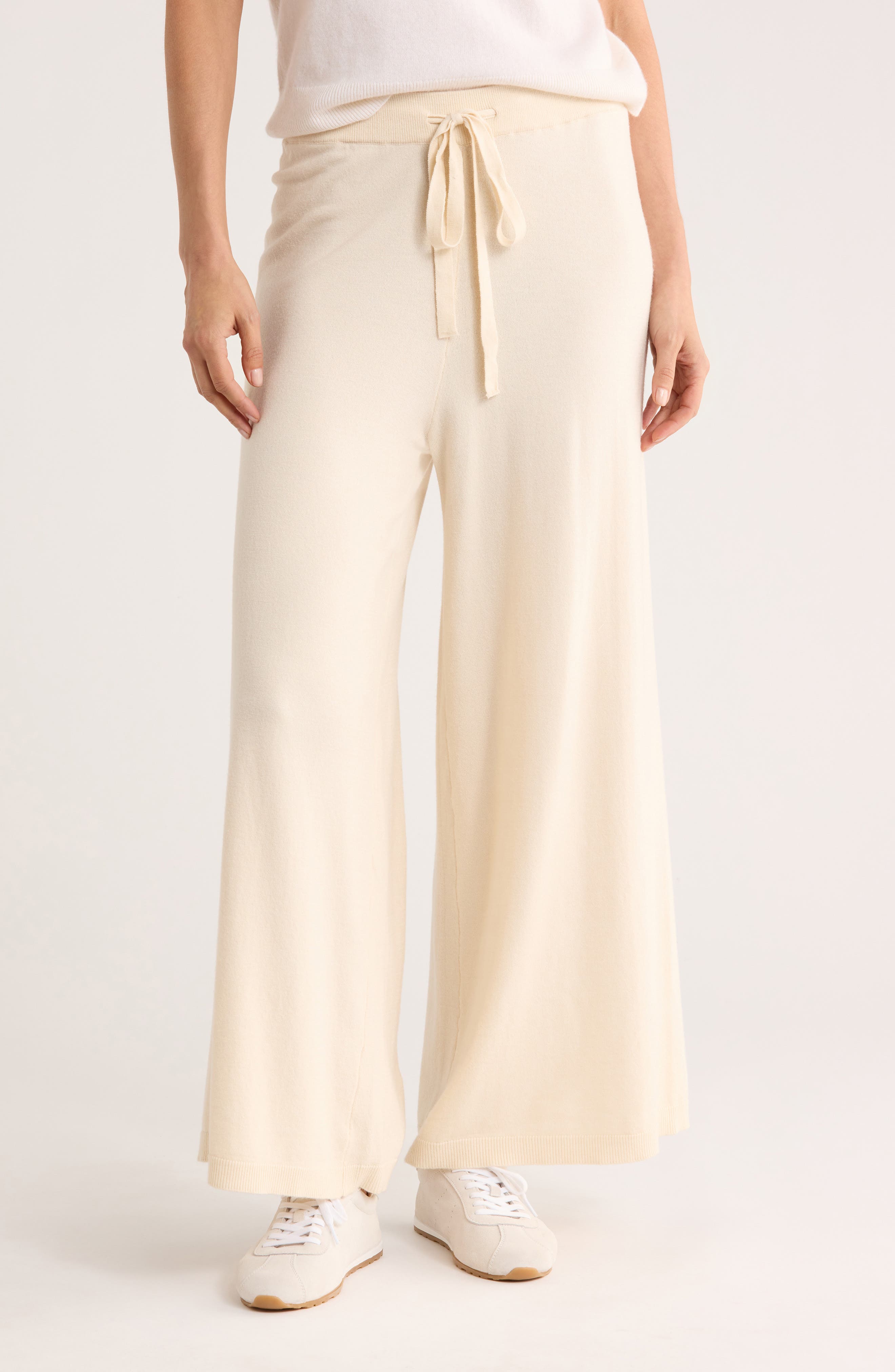 MAX STUDIO Wide Leg Sweater Pants