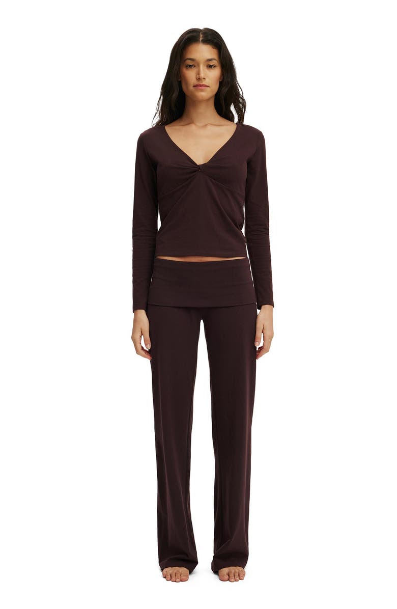 COTTON ON BODY Women's Dreamy Soft Roll Waist Pant, Alternate, color, 