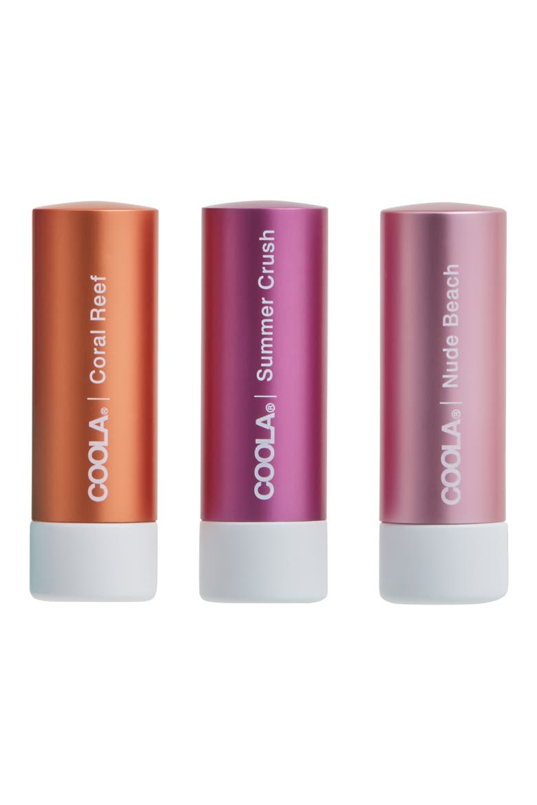 Suncare Mineral Liplux® SPF 30 Tinted Lip Trio, Main, color, NO COLOR