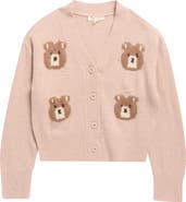 Jessica Simpson Kids' Bear Cardigan