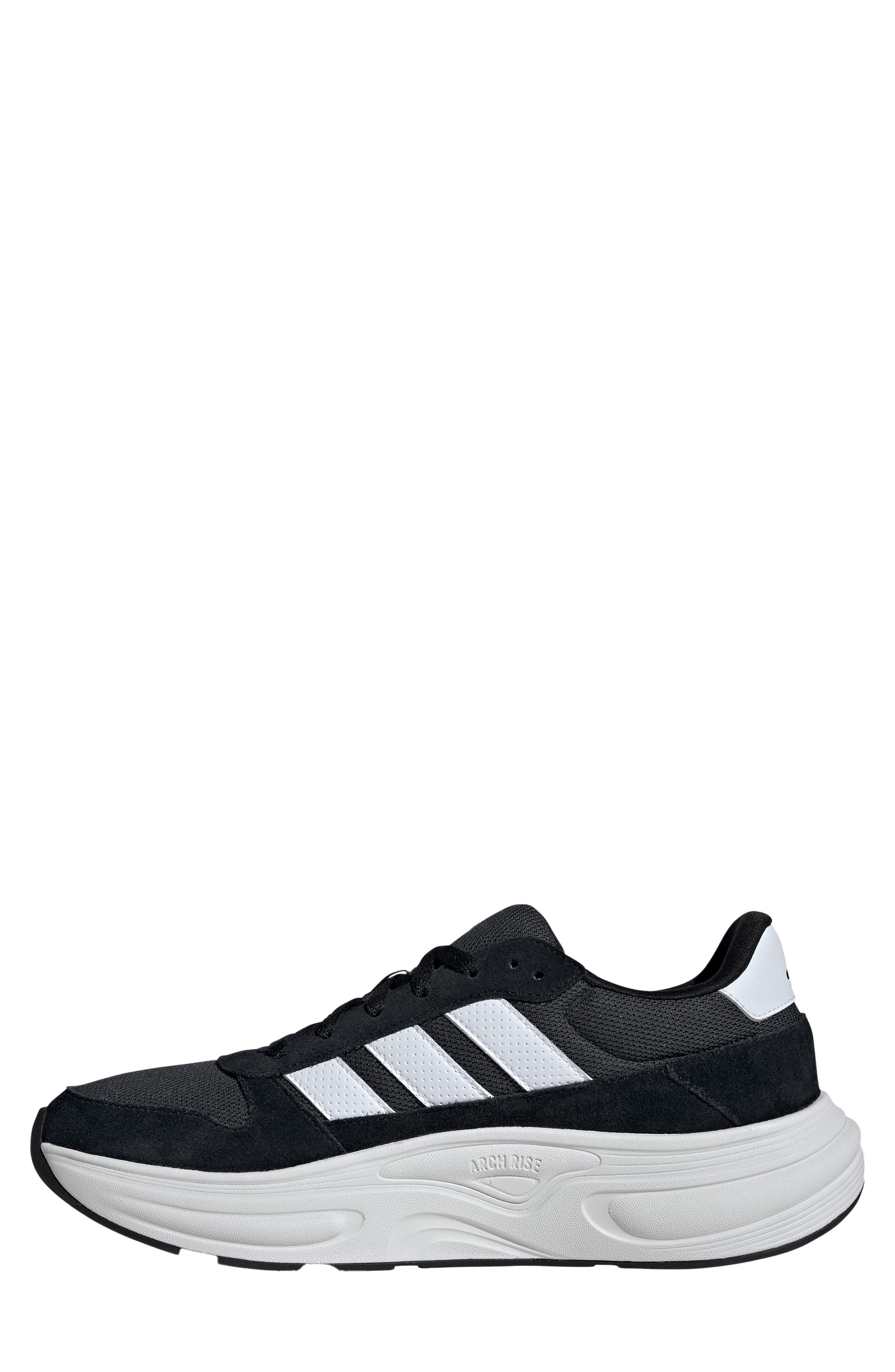 Cloudfoam Cuxxion Slip-On Sock Shoe, Alternate, color, CARBON/ FTWR WHITE/ CORE BLACK