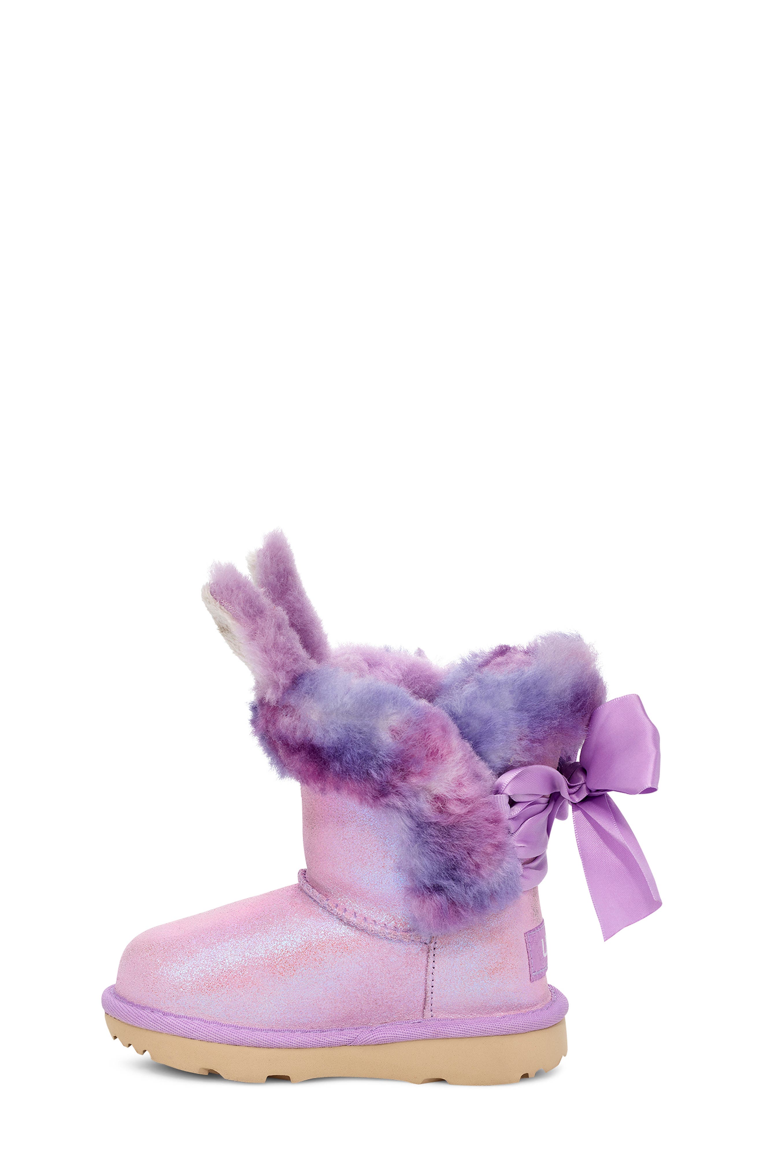 UGG<sup>®</sup> Paz Classic II Genuine Shearling Bootie, Alternate, color, 