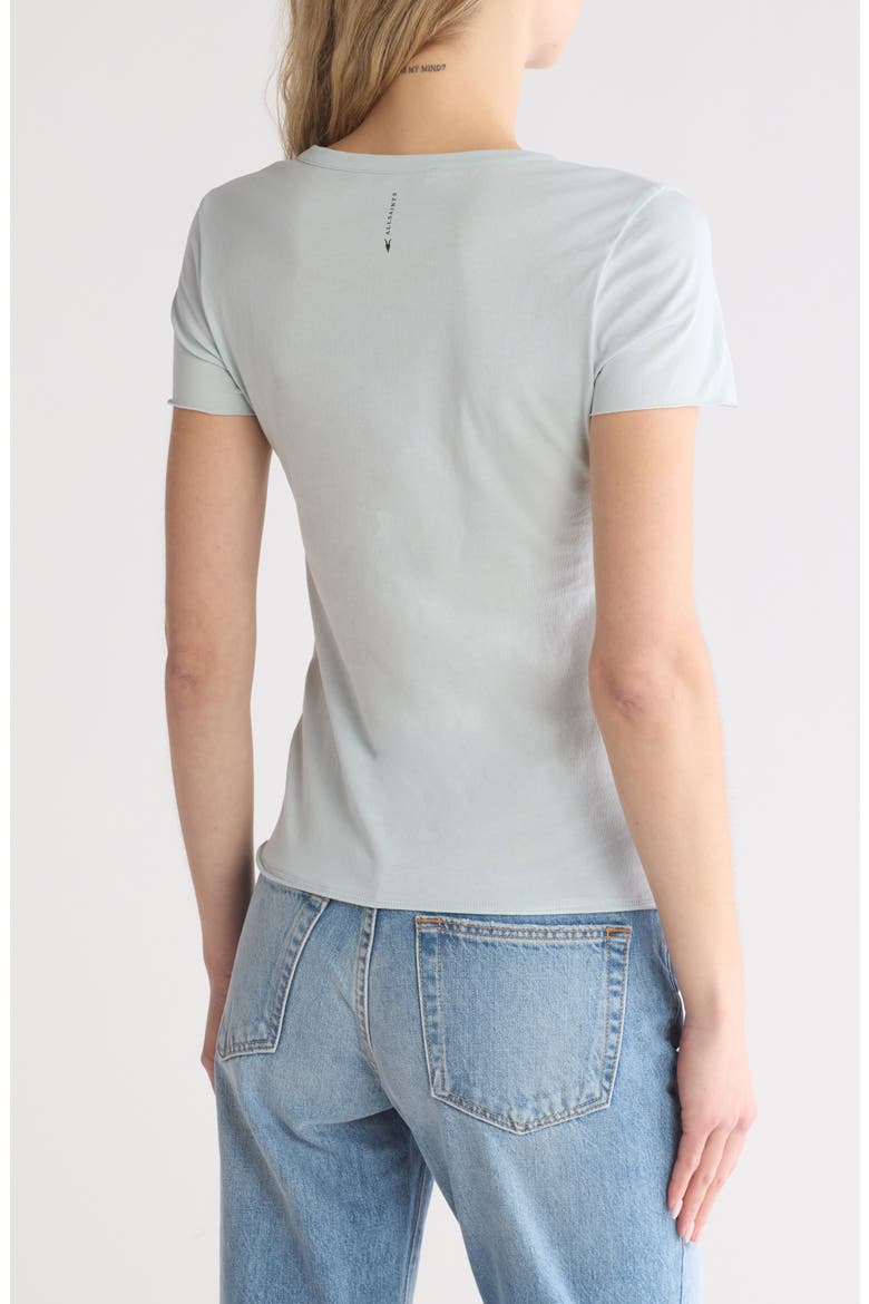 Bela Cotton T-Shirt, Alternate, color, ICE BLUE