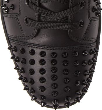 Christian Louboutin Louis Allover Spikes High Top Sneaker