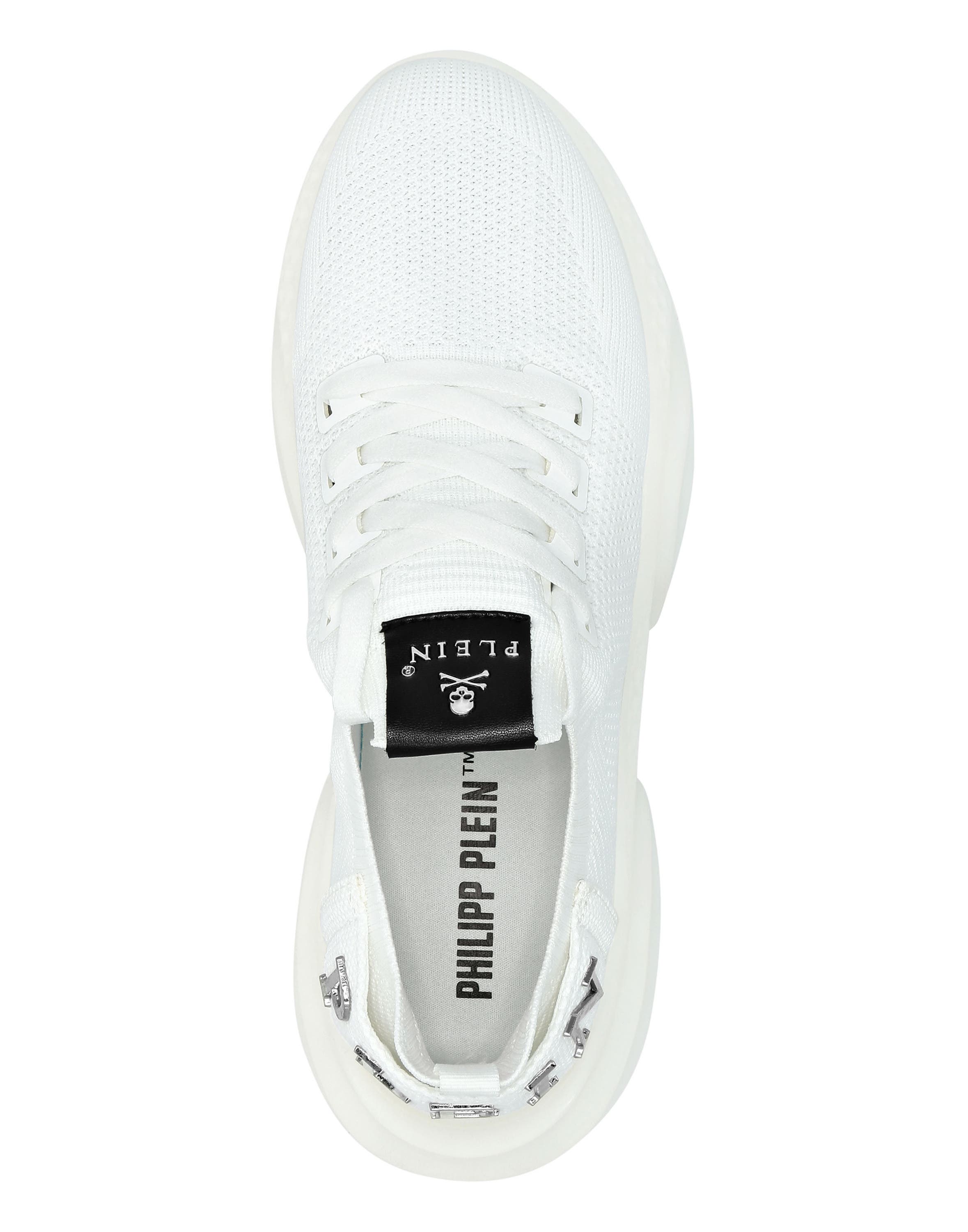 Runner Iconic Plein Unisex, Alternate, color, white/white
