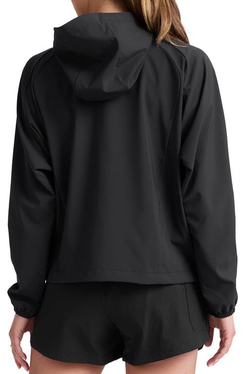 Beyond Yoga Cross Country Packable Jacket In Black