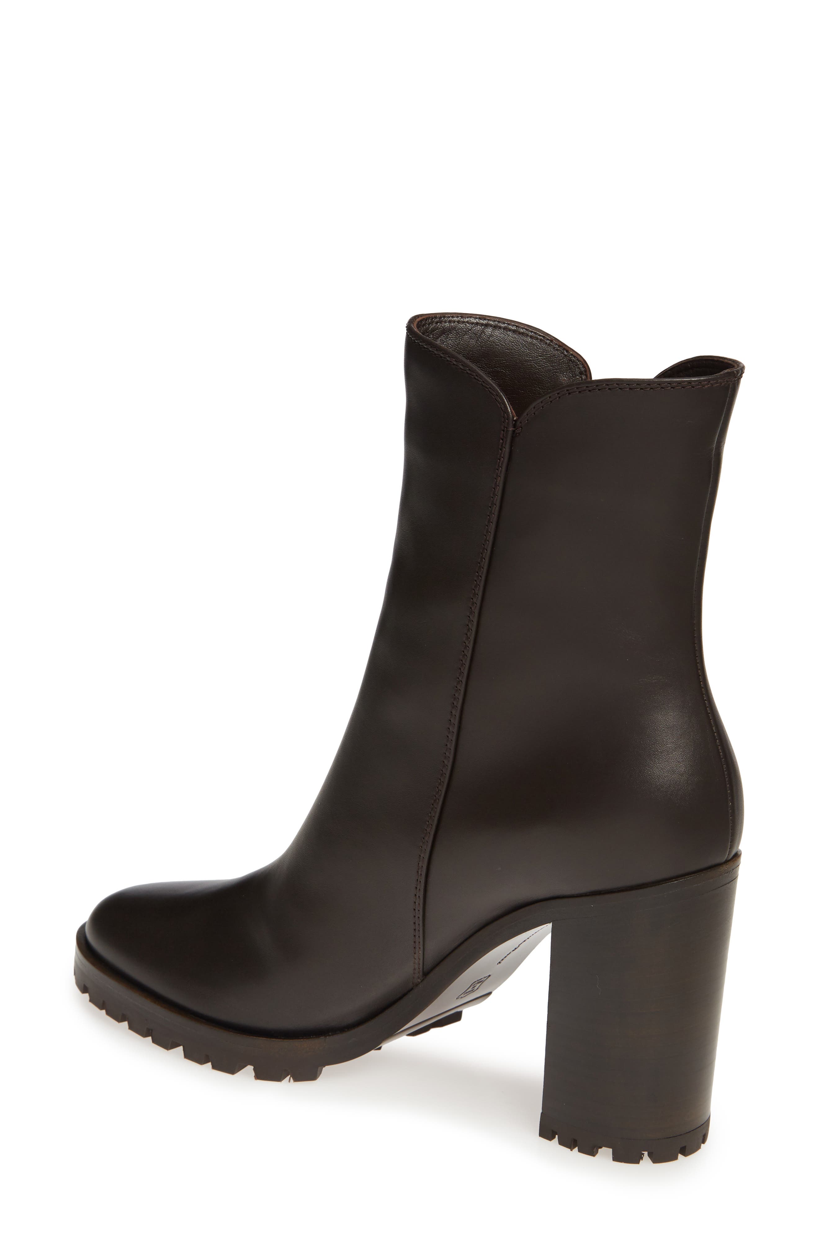 Gianvito Rossi Zip Bootie, Alternate, color, 