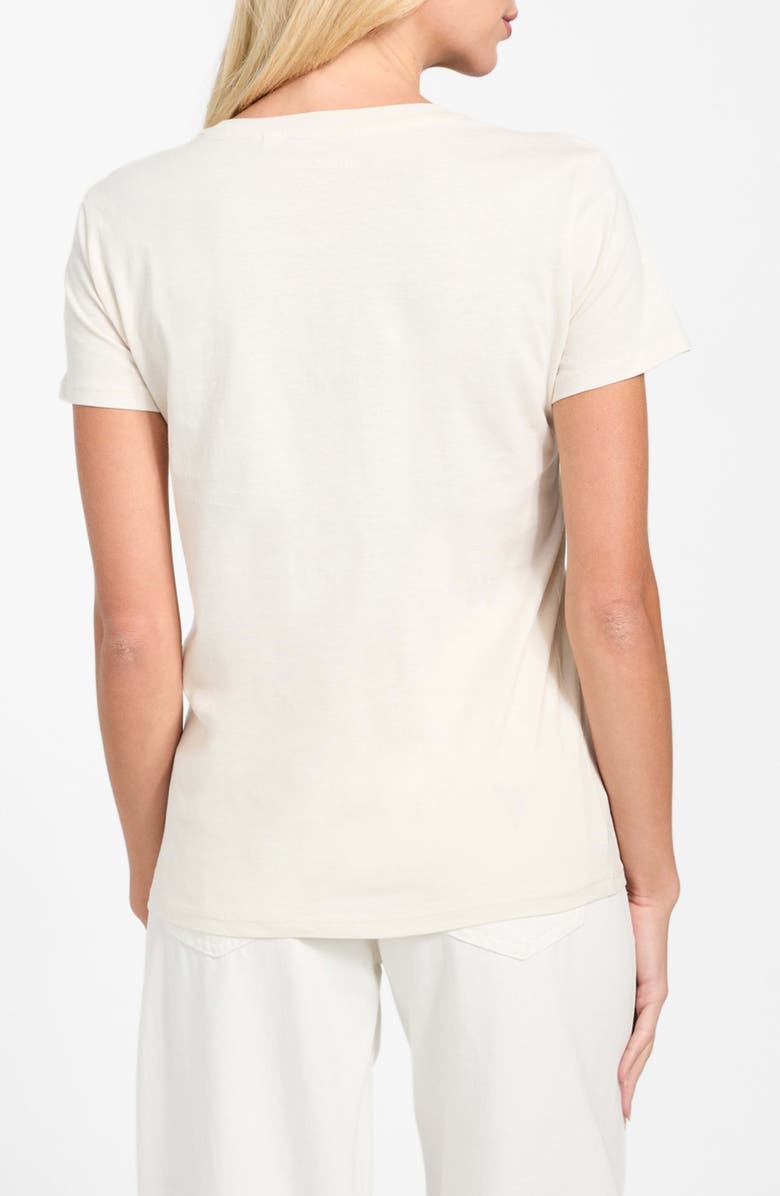 GUESS Embellished Tiger Organic Cotton Graphic T-Shirt, Alternate, color, White