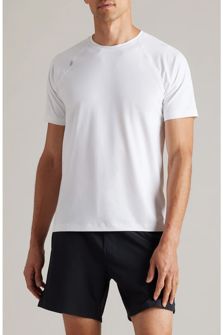 Reign Performance T-Shirt, Main, color, BRIGHT WHITE