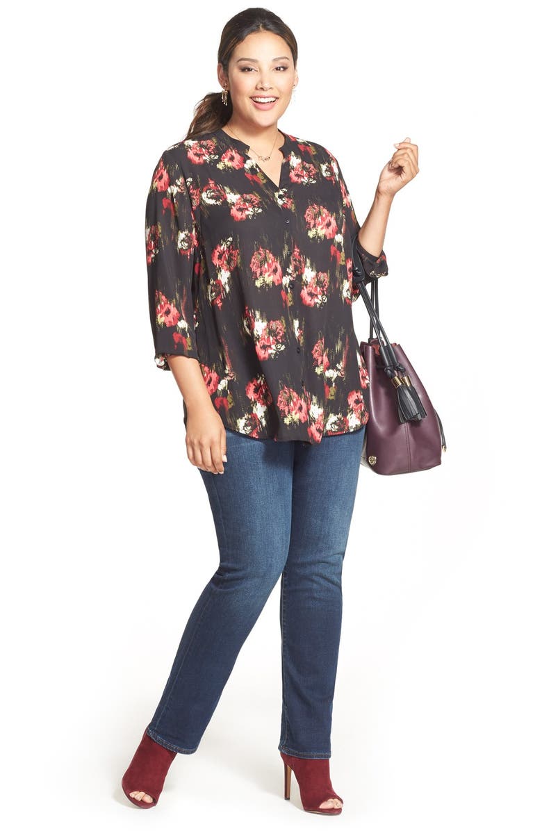 Nordstrom Long Beaded Stone Pendant Necklace, Alternate, color, 