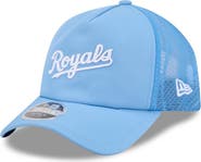 New Era Men's New Era Light Blue Kansas City Royals 2026 Batting Practice Alternate Apex 9FORTY Adjustable Hat