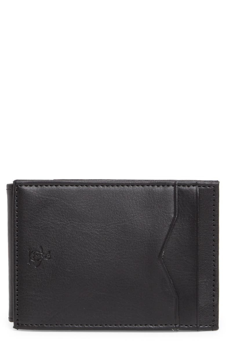 Original Penguin Magnetic Front Pocket Wallet, Main, color, Black