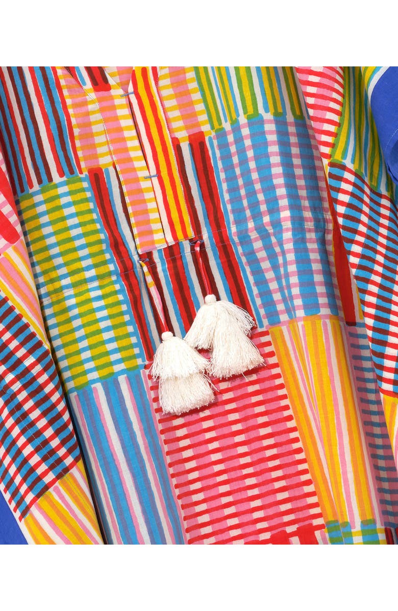 Echo Stripe Illusion Butterfly Caftan, Alternate, color, Multi