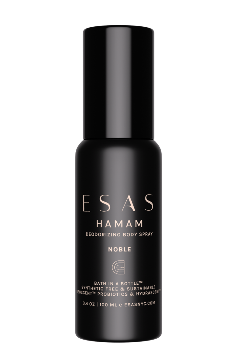 Esas NYC Noble Hamam Deo Body Spray - Fresh Pine & Resinous Woods, Main, color, 3.4 Oz