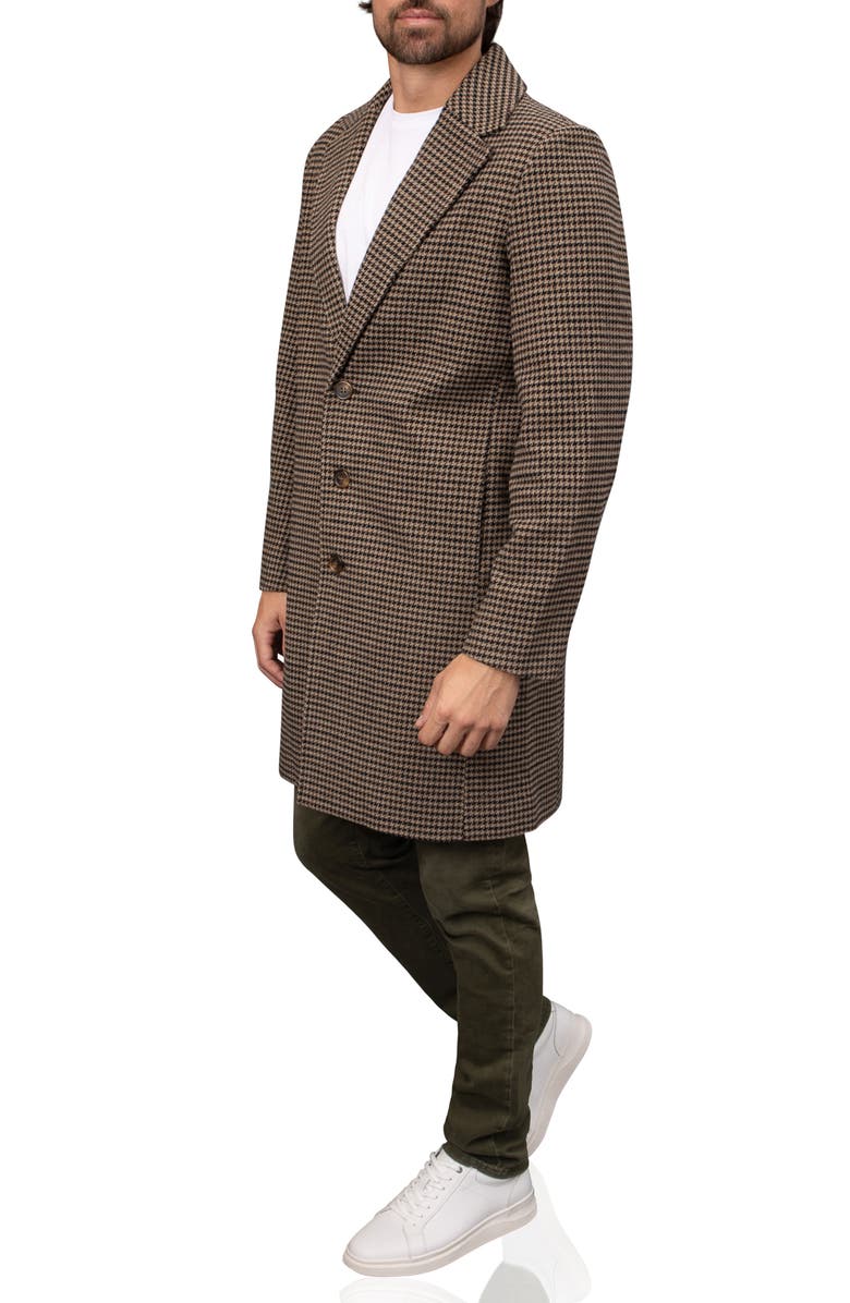 Bagatelle Houndstooth Felted Topcoat, Alternate, color, 
