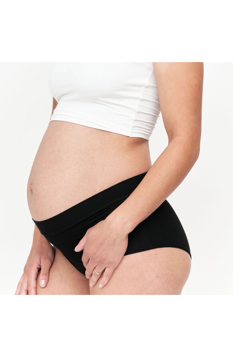 LARKEN X Maternity, Nursing + Hands - Free Pumping Bra, Alternate, color, White