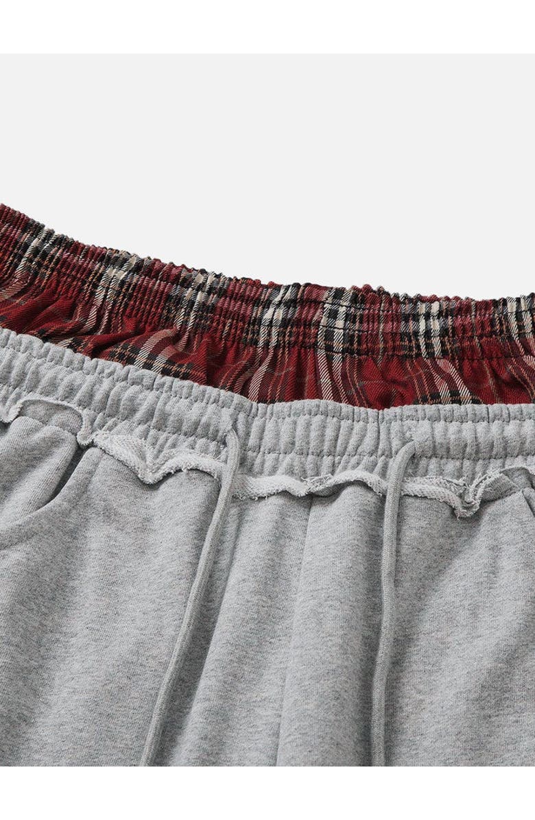 AELFRIC EDEN Double Waist Baggy Sweatpants, Alternate, color, Grey