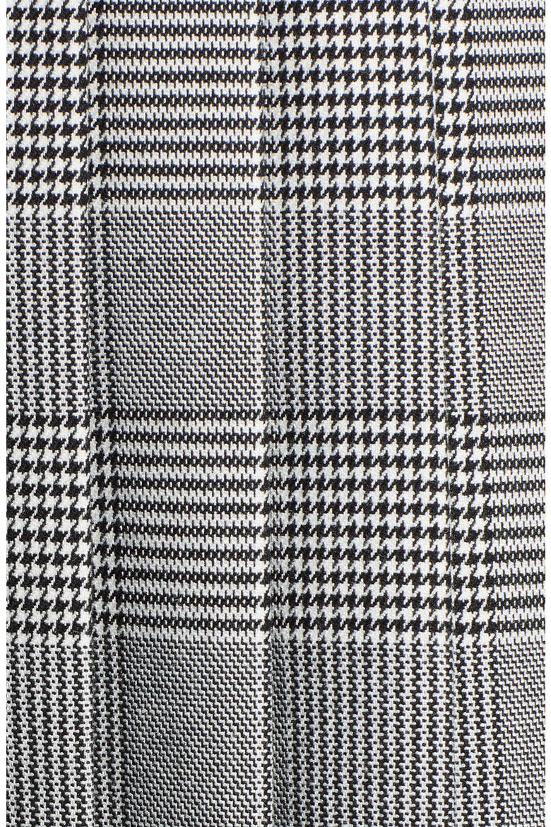 Plaid A-Line Skirt, Alternate, color, BLACK MIXED PLAID