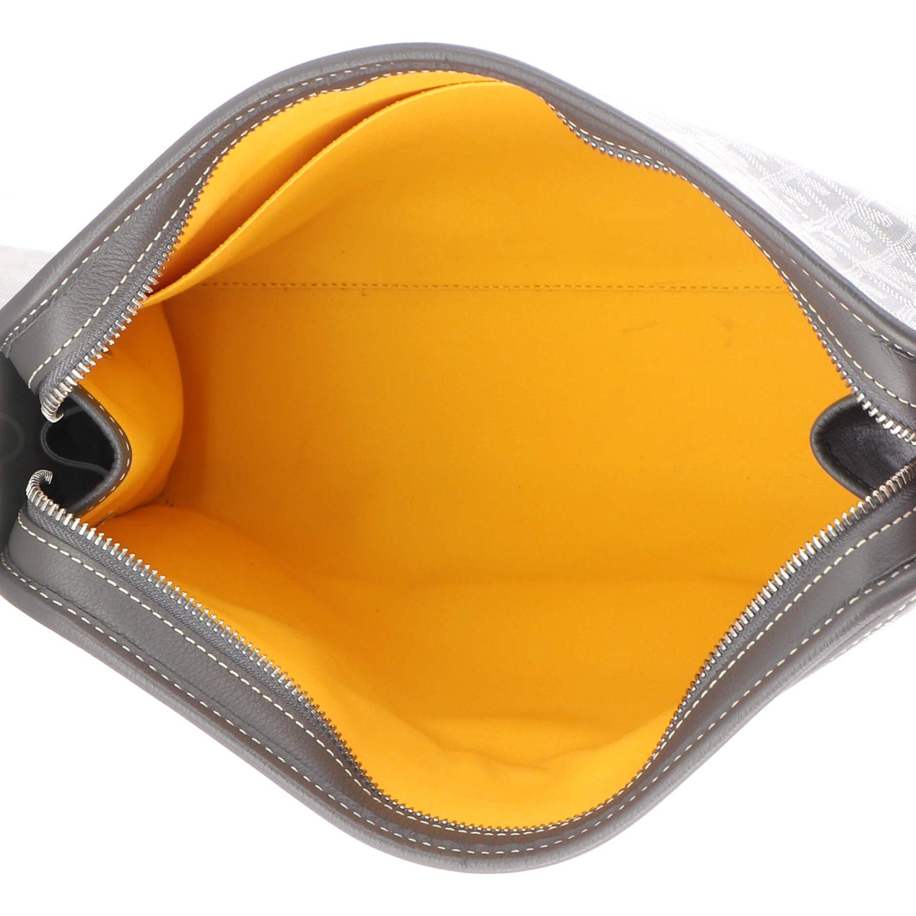 Jouvence Toiletry Pouch Coated Canvas GM, Alternate, color, Grey