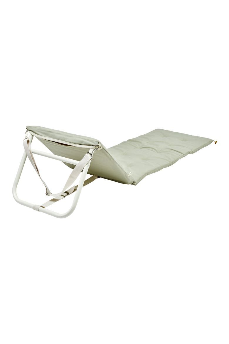 Beach Recliner, Alternate, color, GREEN