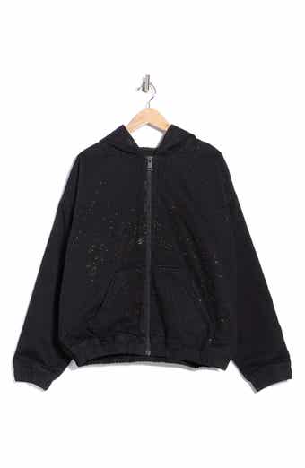 Radial Hotfix Cotton Zip Hoodie