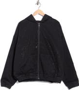 PURPLE BRAND Radial Hotfix Cotton Zip Hoodie