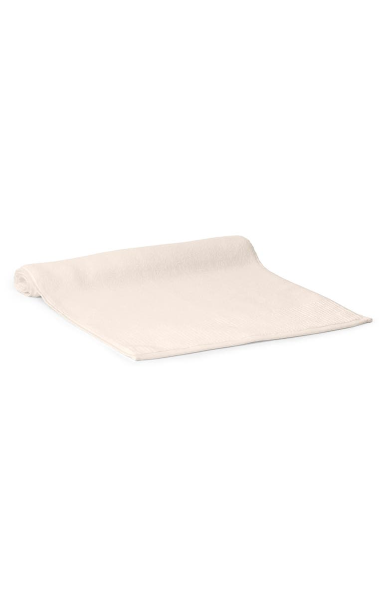 Boll & Branch Ultraplush Organic Cotton Bath Mat, Main, color, Cream