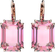 Swarovski Millenia Octagon Crystal Drop Earrings