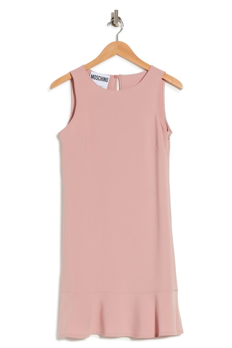 Solid Sleeveless Shift Dress, Alternate, color, PINK