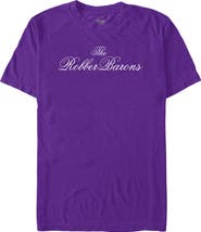 Crooks & Castles Men's Crooks & Castles The Robber Barons Front and Back Graphic T-Shirt