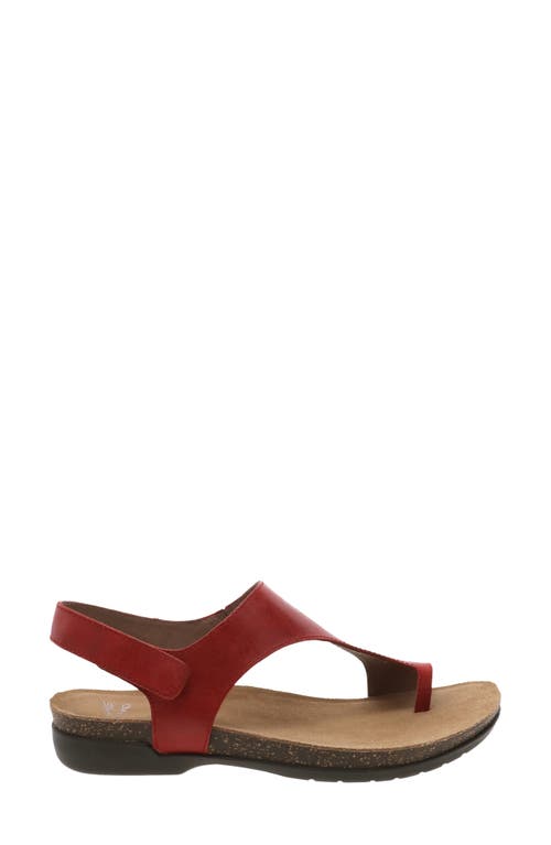 Dansko Reece Sandal In Bronze Metallic