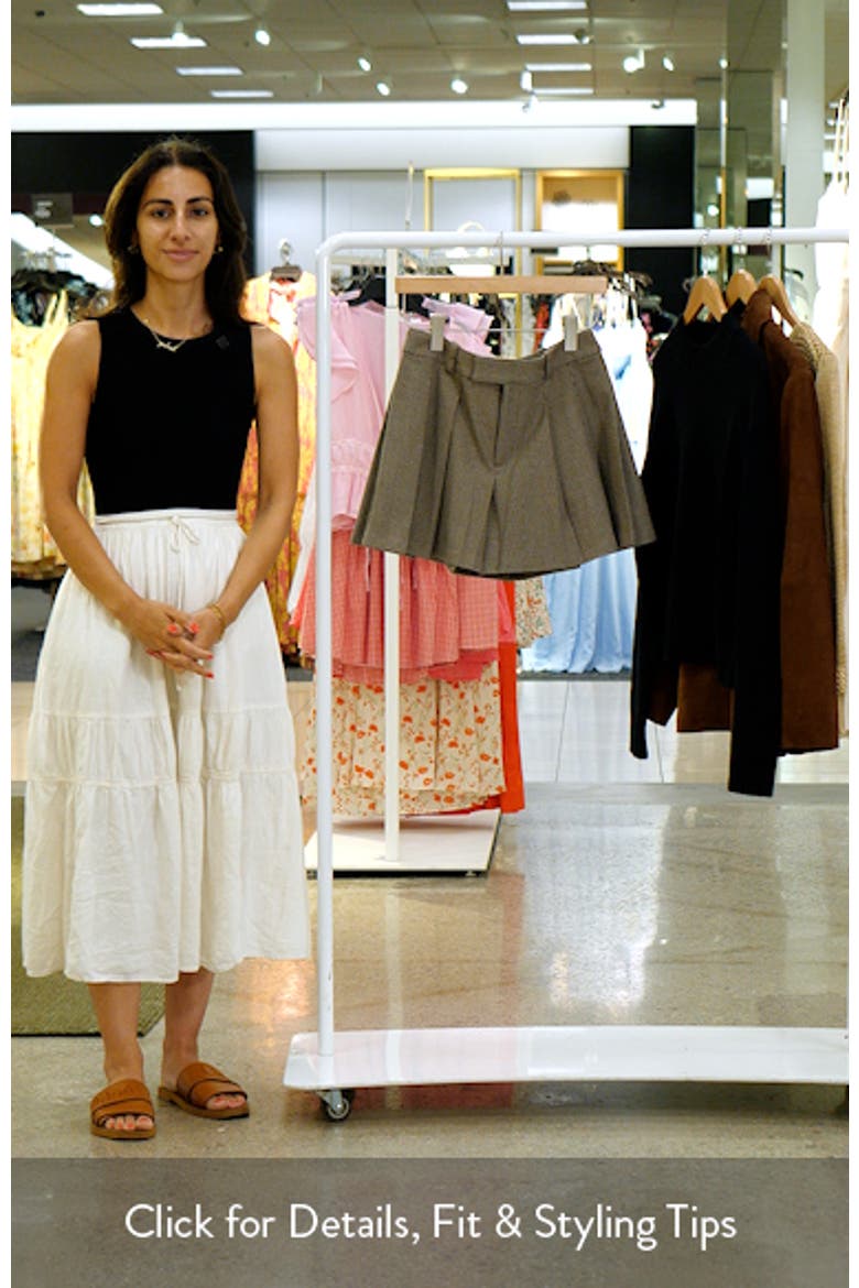 Pleated Miniskirt video