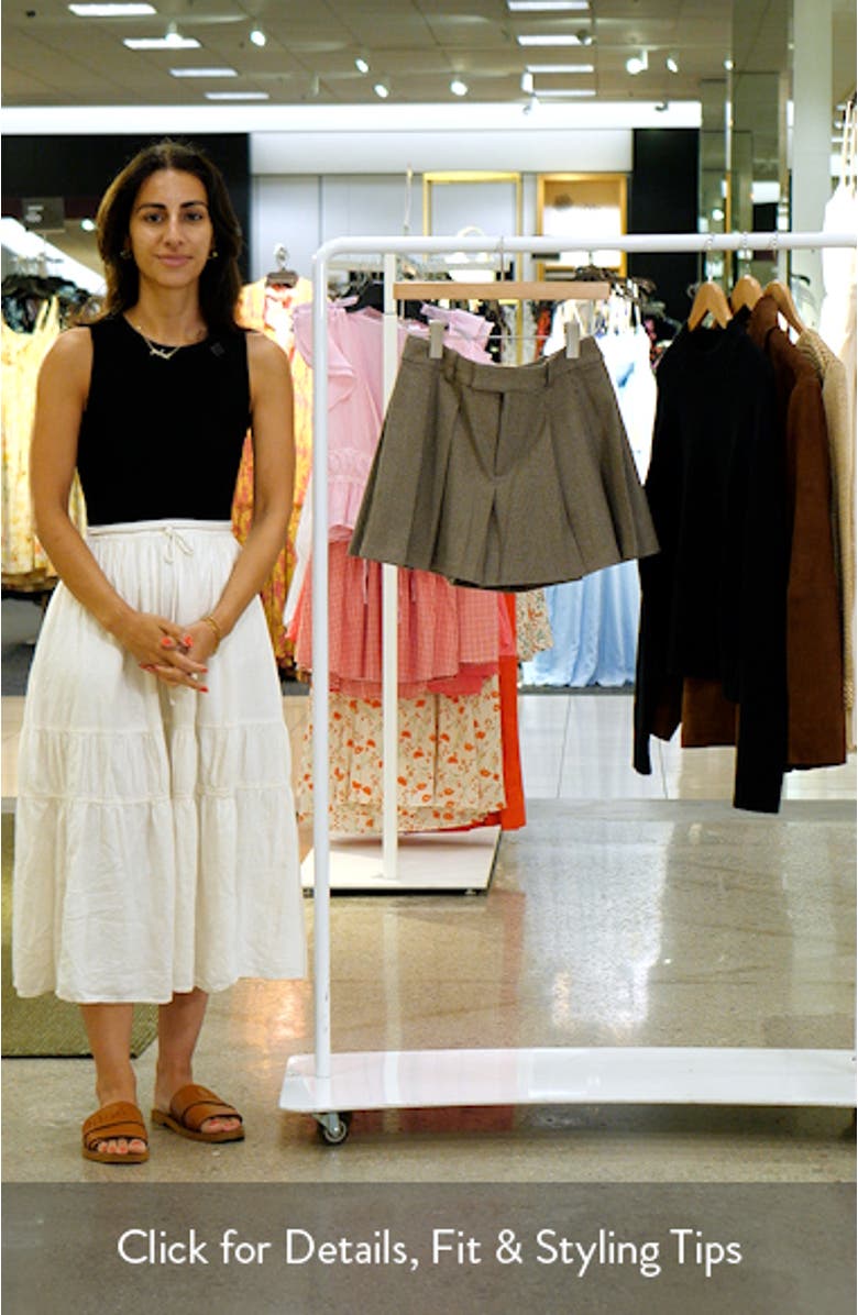 Pleated Miniskirt, sales video thumbnail