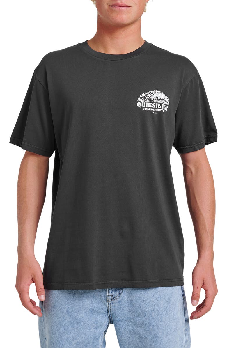 Quiksilver Going Left Graphic T-Shirt, Main, color, Phantom