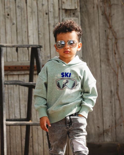 Super Soft Hooded Brushed Jersey Sweatshirt (Toddler, Little Kid & Big Kid)