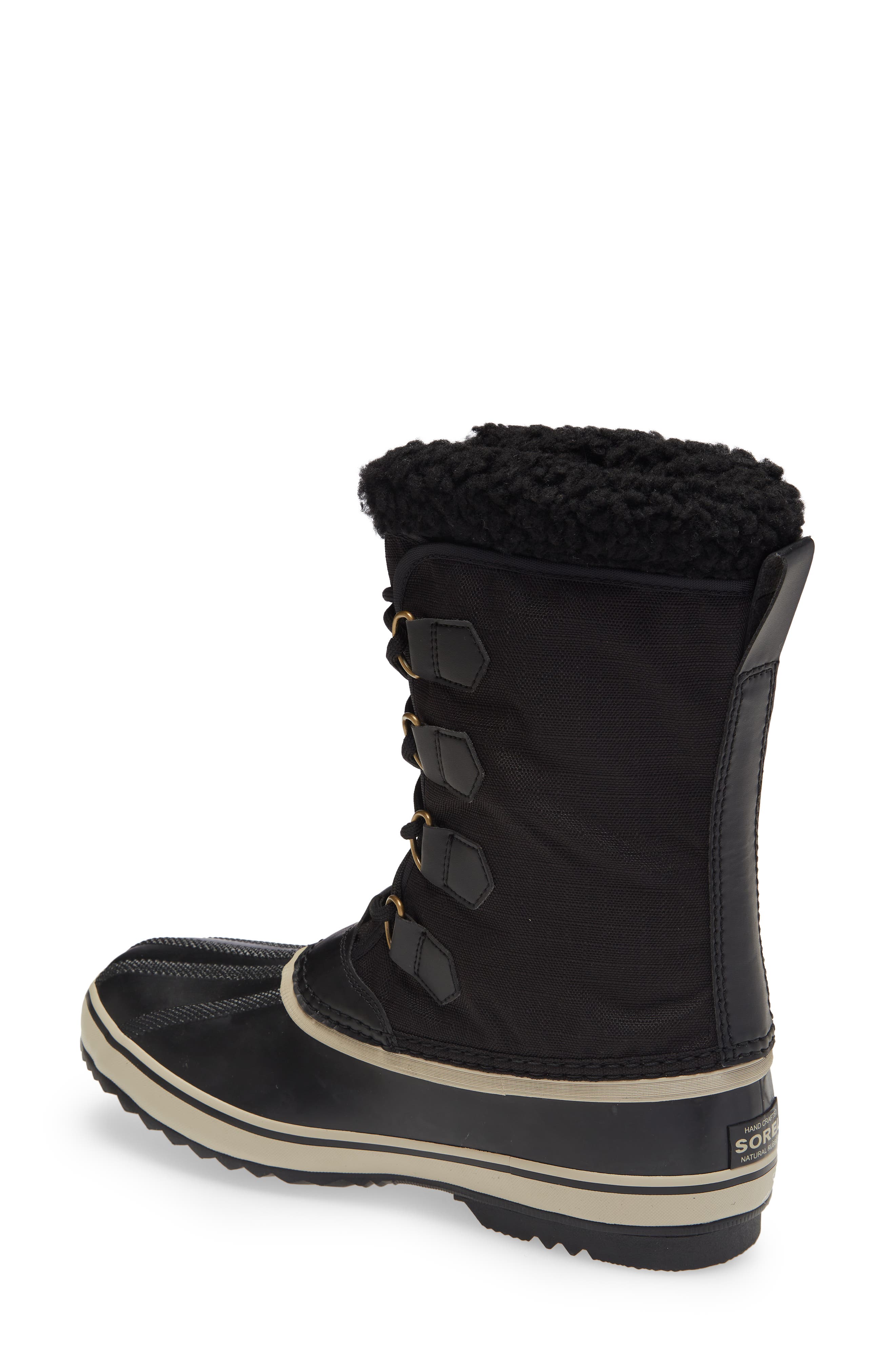 SOREL 1964 Pac Faux Shearling Trim Waterproof Snow Boot, Alternate, color, 