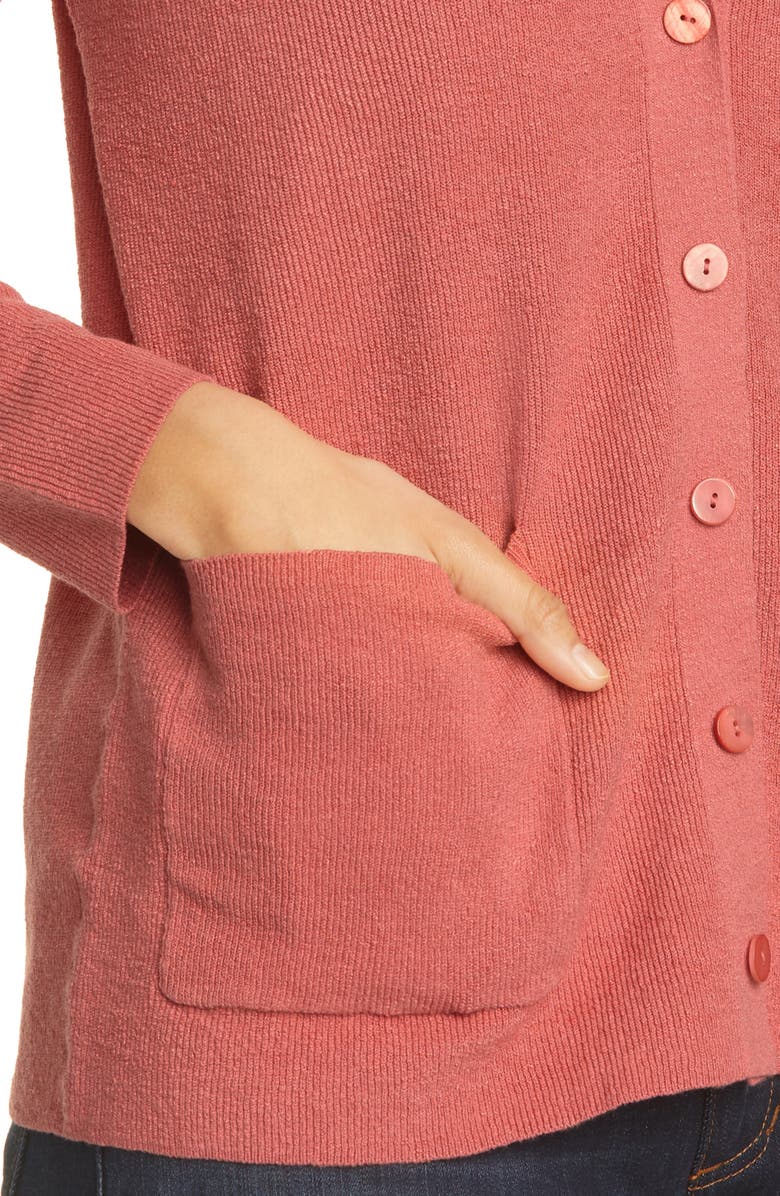 Eileen Fisher BOYFRIEND CARDIGAN, Alternate, color, 