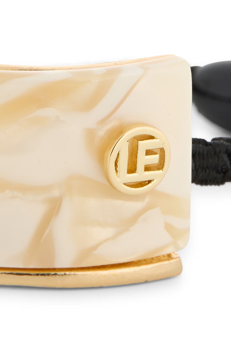 L. Erickson Aiden Ponytail Cuff Holder, Alternate, color, Gold Multi