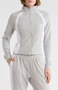 YOGALICIOUS Ultra Mélange Vogue Fit Fleece Full Zip Sweatshirt