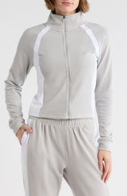 YOGALICIOUS Ultra Mélange Vogue Fit Fleece Full Zip Sweatshirt