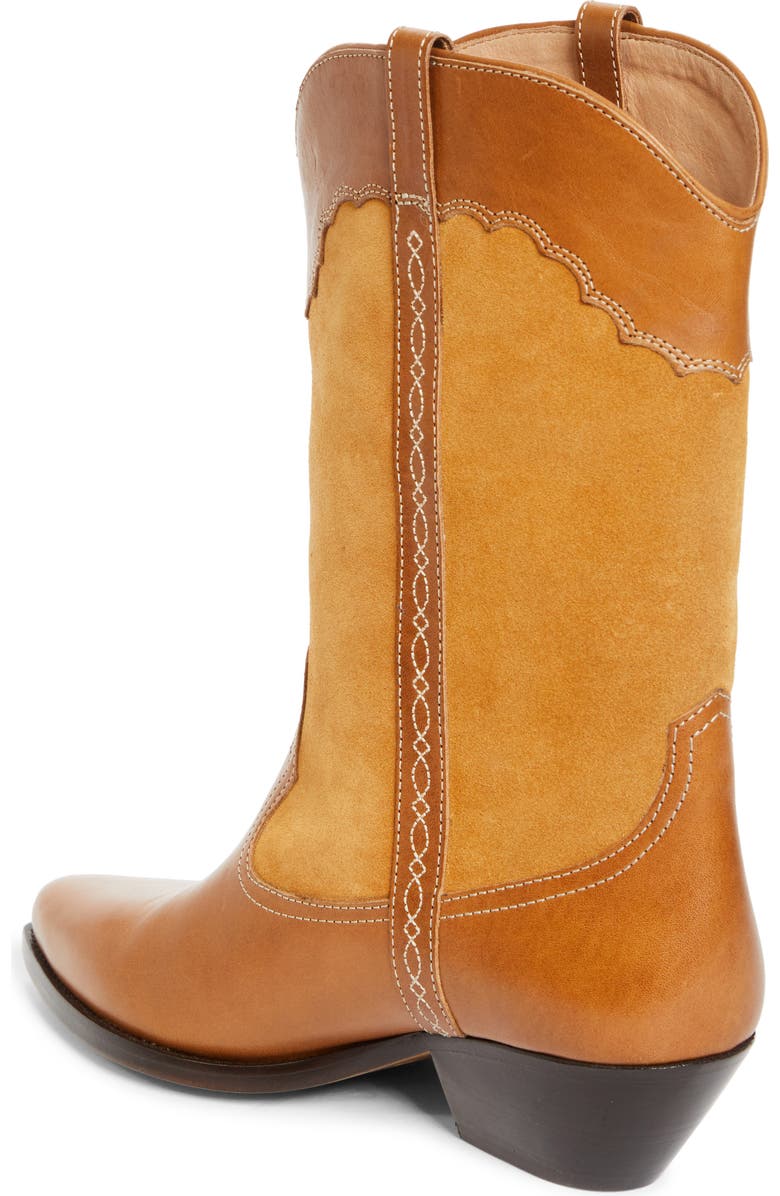 Isabel Marant Duerto Western Boot, Alternate, color, Chestnut