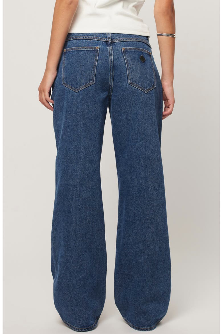 '95 Baggy Bella Mid Rise Relaxed Fit Jeans, Alternate, color, MID BLUE