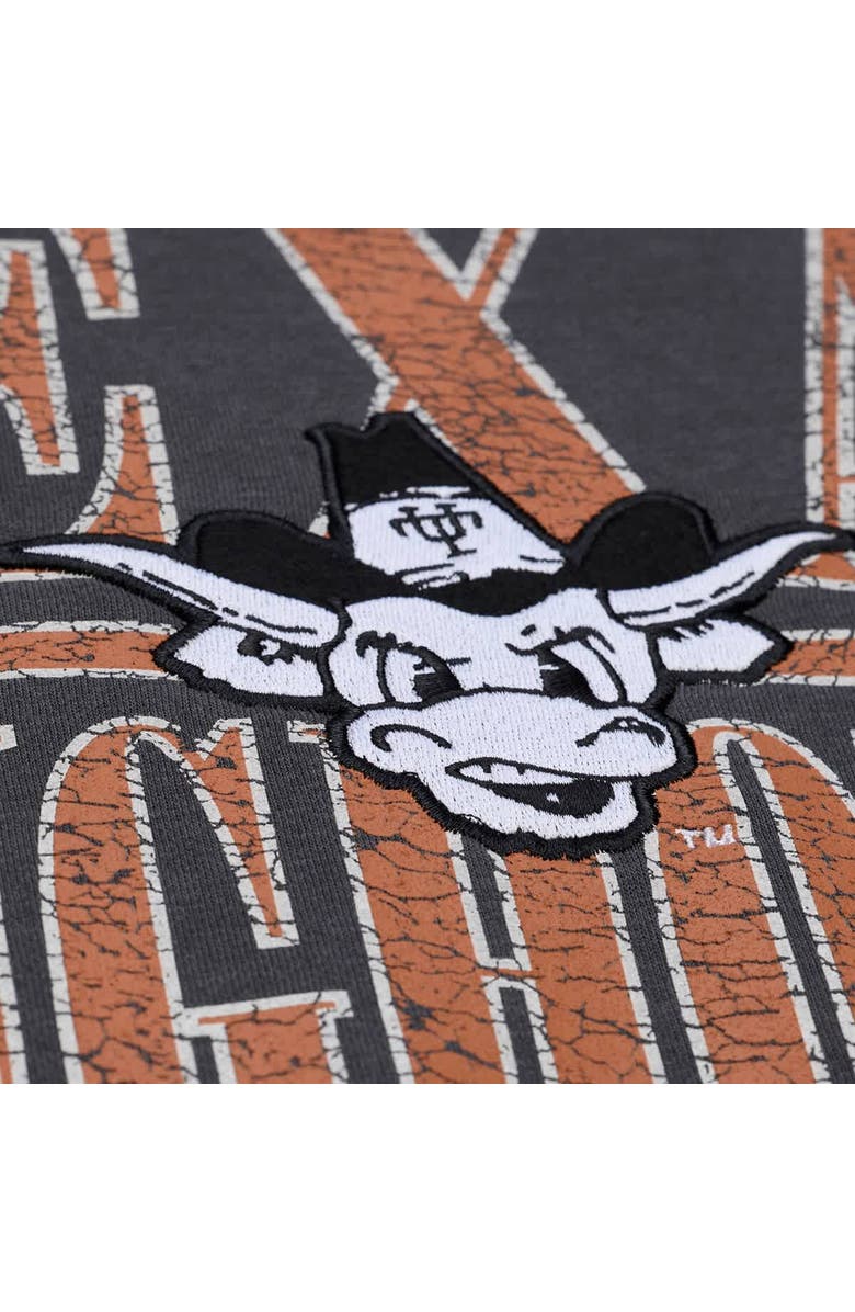 Mitchell & Ness Men's Mitchell & Ness Charcoal Texas Longhorns Downtown Fleece Sweatshirt, Alternate, color, Charcoal