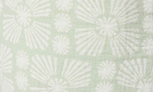 O'neill Brenda Geo Print Cotton Gauze Drawstring Pants In Green