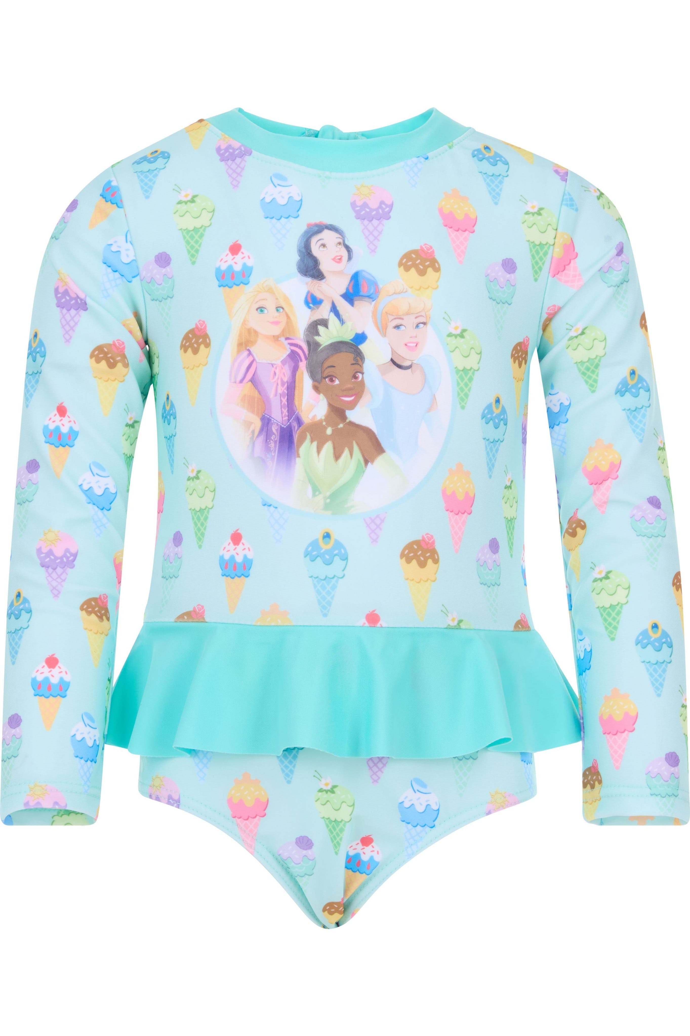selected Princess Aqua Blue