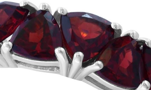 Effy Sterling Silver Garnet Ring In Red