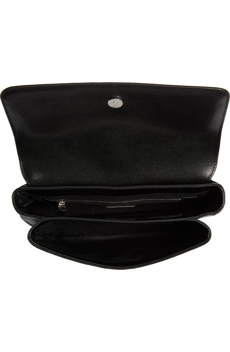 Tory Burch Fleming Leather Convertible Shoulder Bag, Alternate, color,