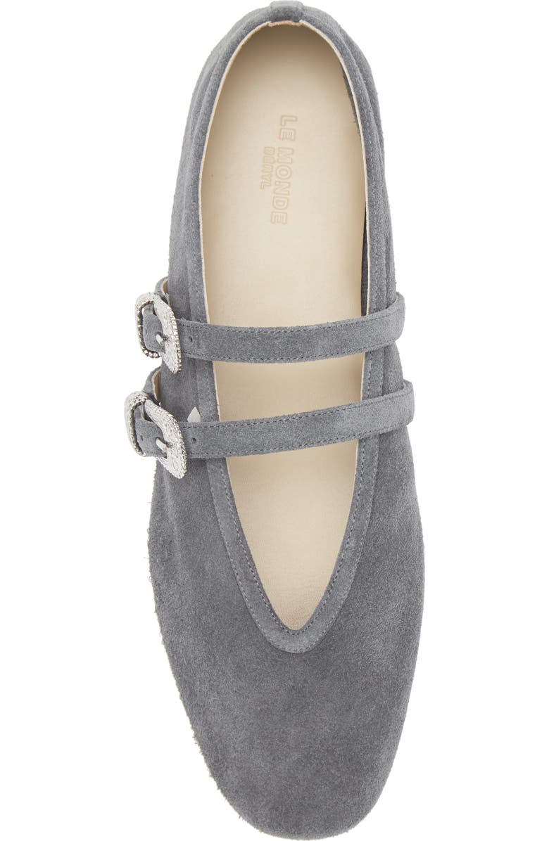 Le Monde Beryl Claudia Ballet Flat, Alternate, color, Anthracite