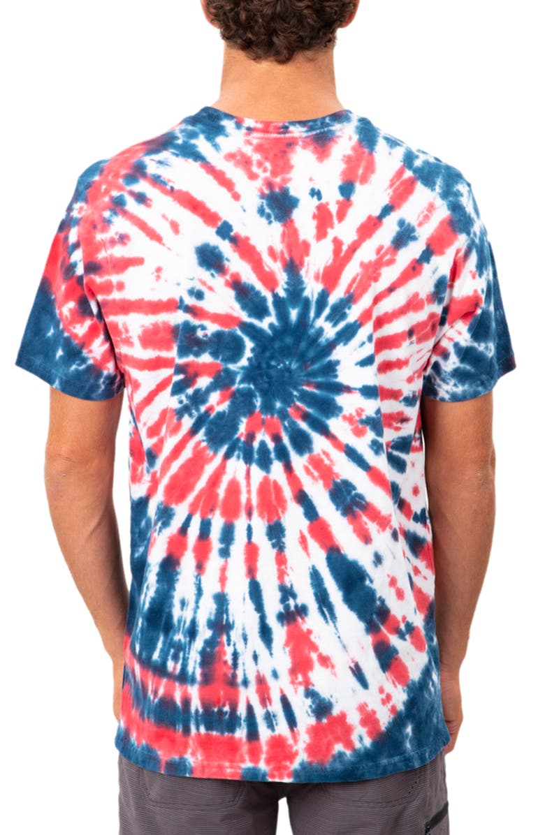 Rip Curl Done Deal Tie Dye T-Shirt, Alternate, color, 