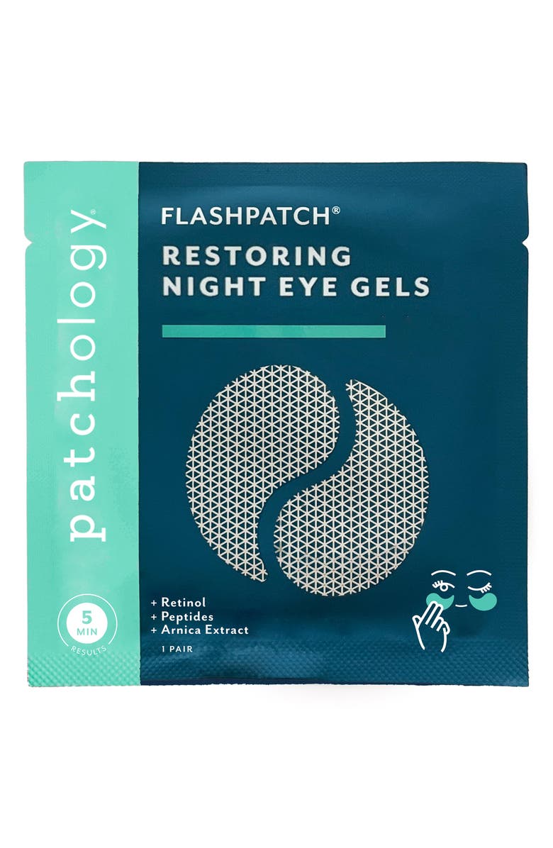 Patchology FlashPatch<sup>™</sup> Night Restoring Eye Gels Eye Mask, Main, color, 